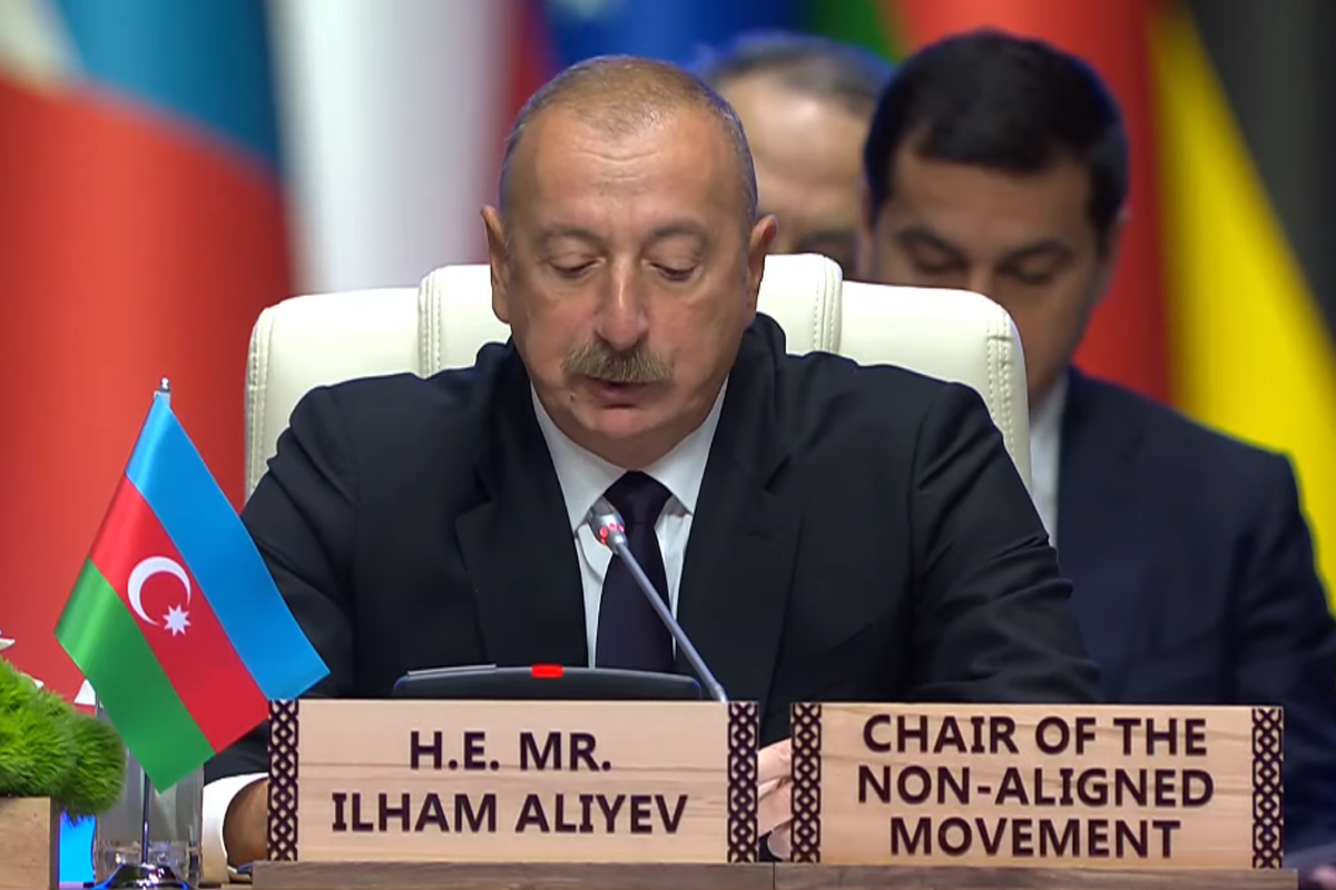 Президент Ильхам Алиев