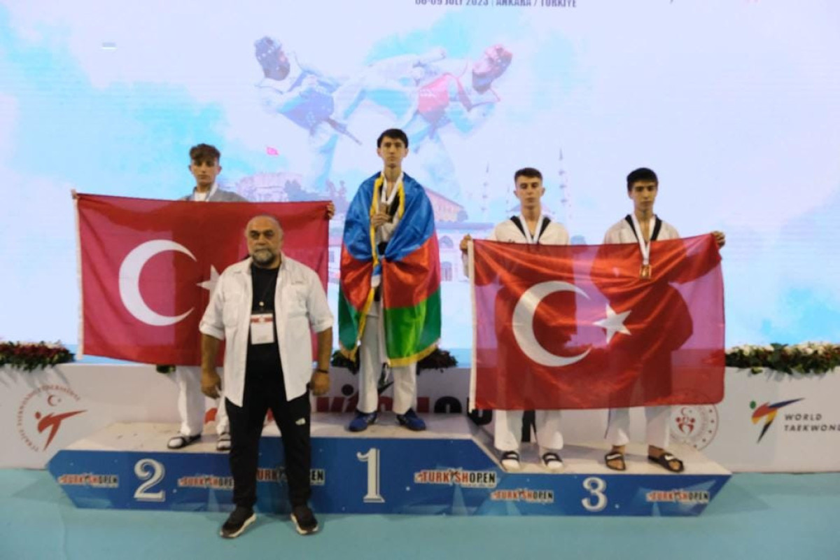 Азербайджанские тхэквондисты завоевали в Турции 8 медалей-ФОТО 