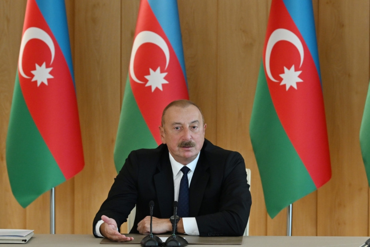 Президент Ильхам Алиев