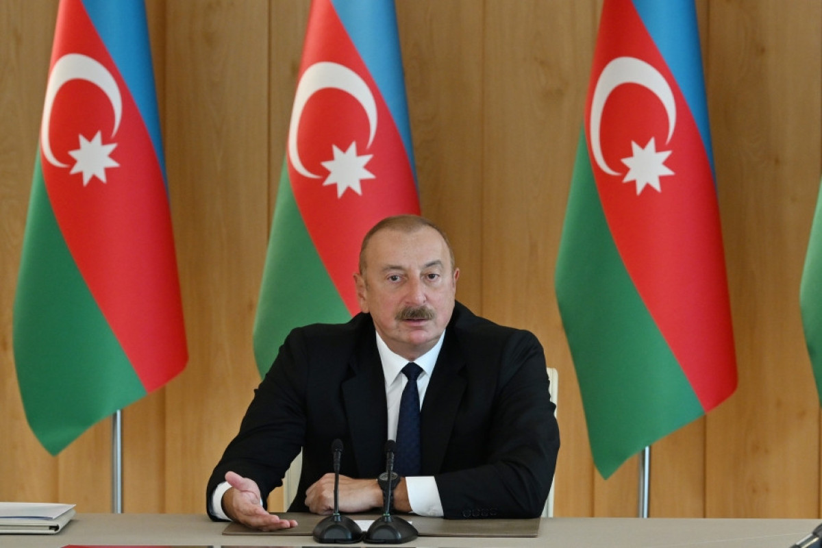 Президент Ильхам Алиев