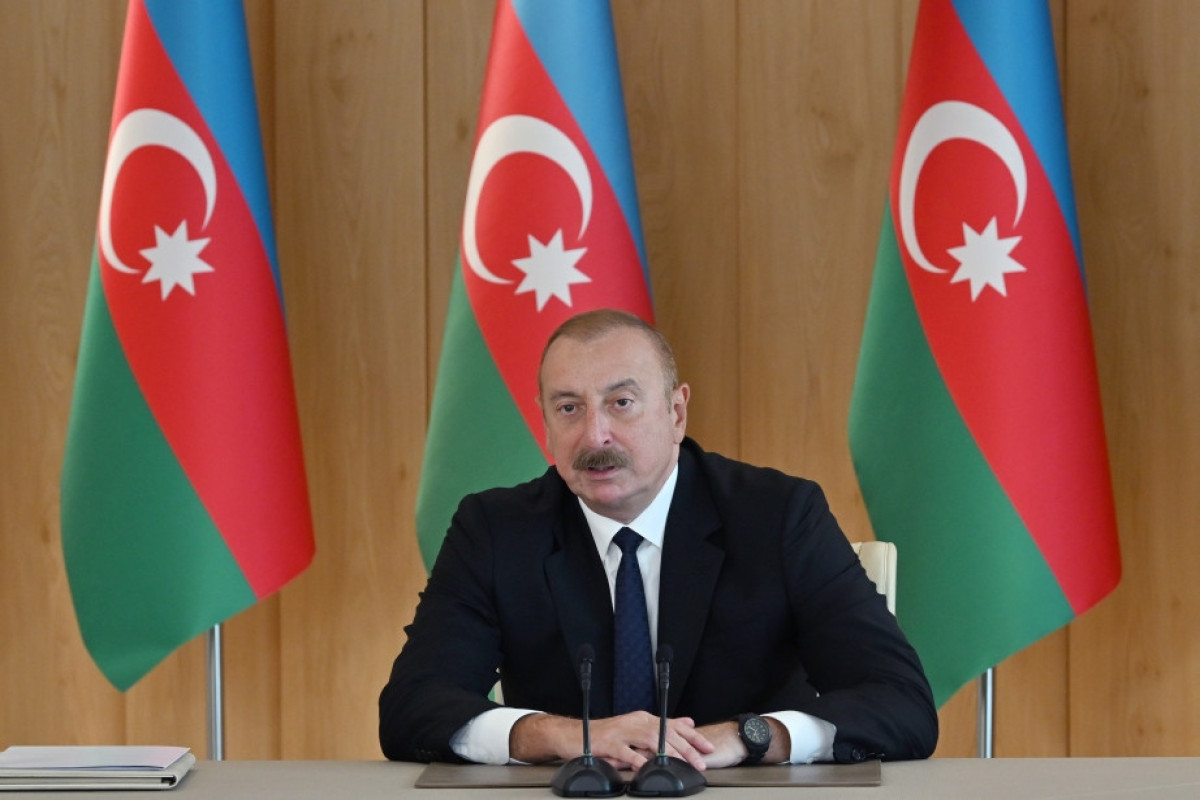 Президент Ильхам Алиев