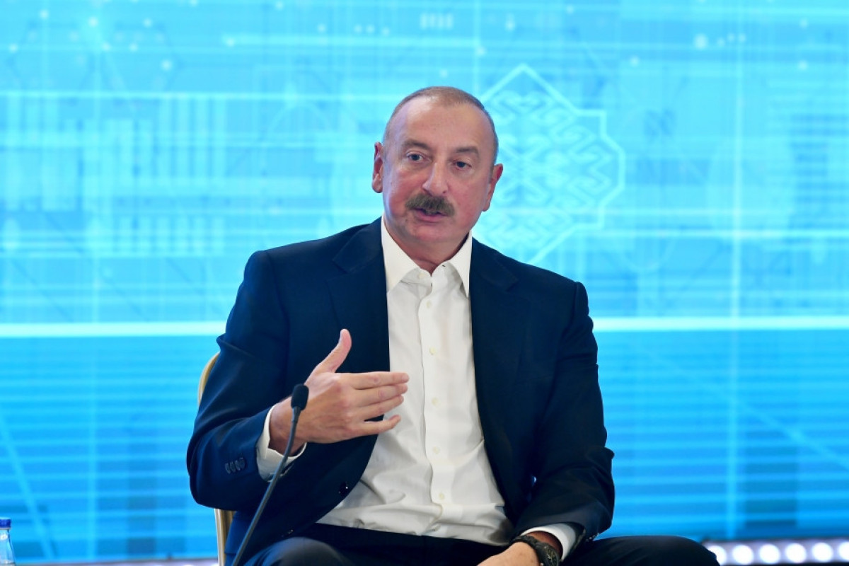 Президент Ильхам Алиев