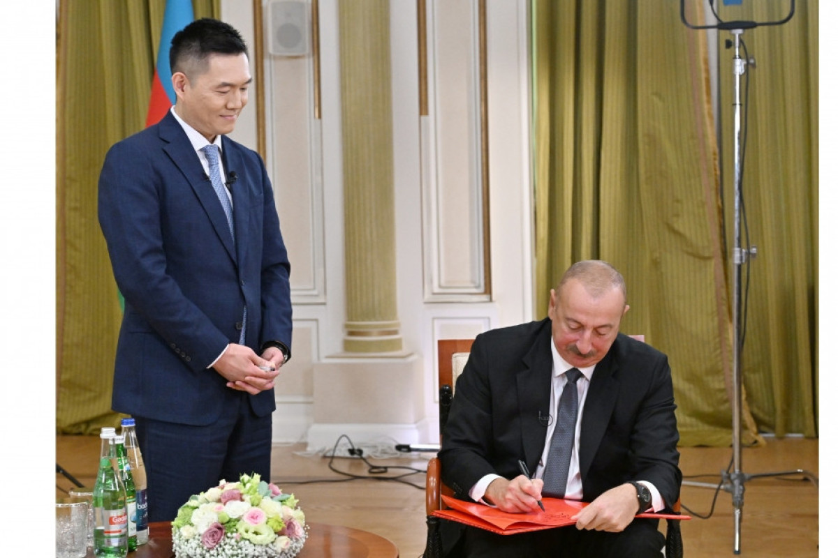 Президент Ильхам Алиев