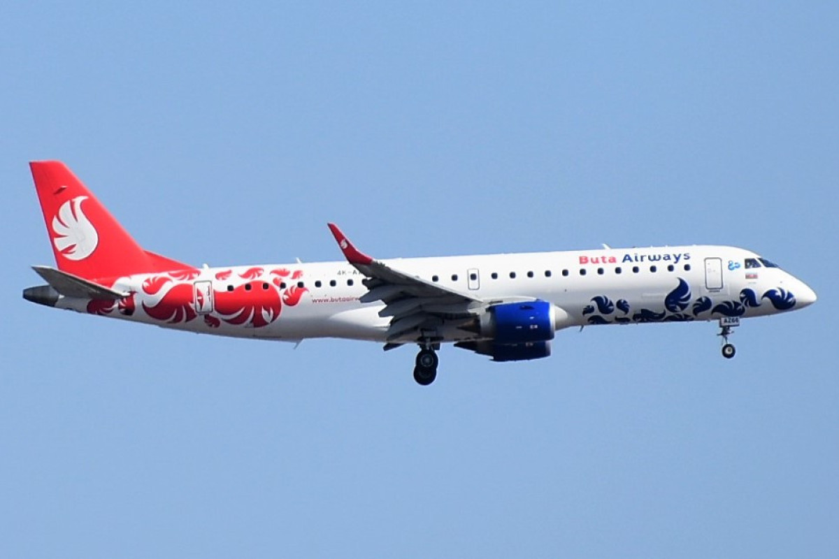 Летевший из Баку в Тбилиси самолет вернулся обратно из-за шторма