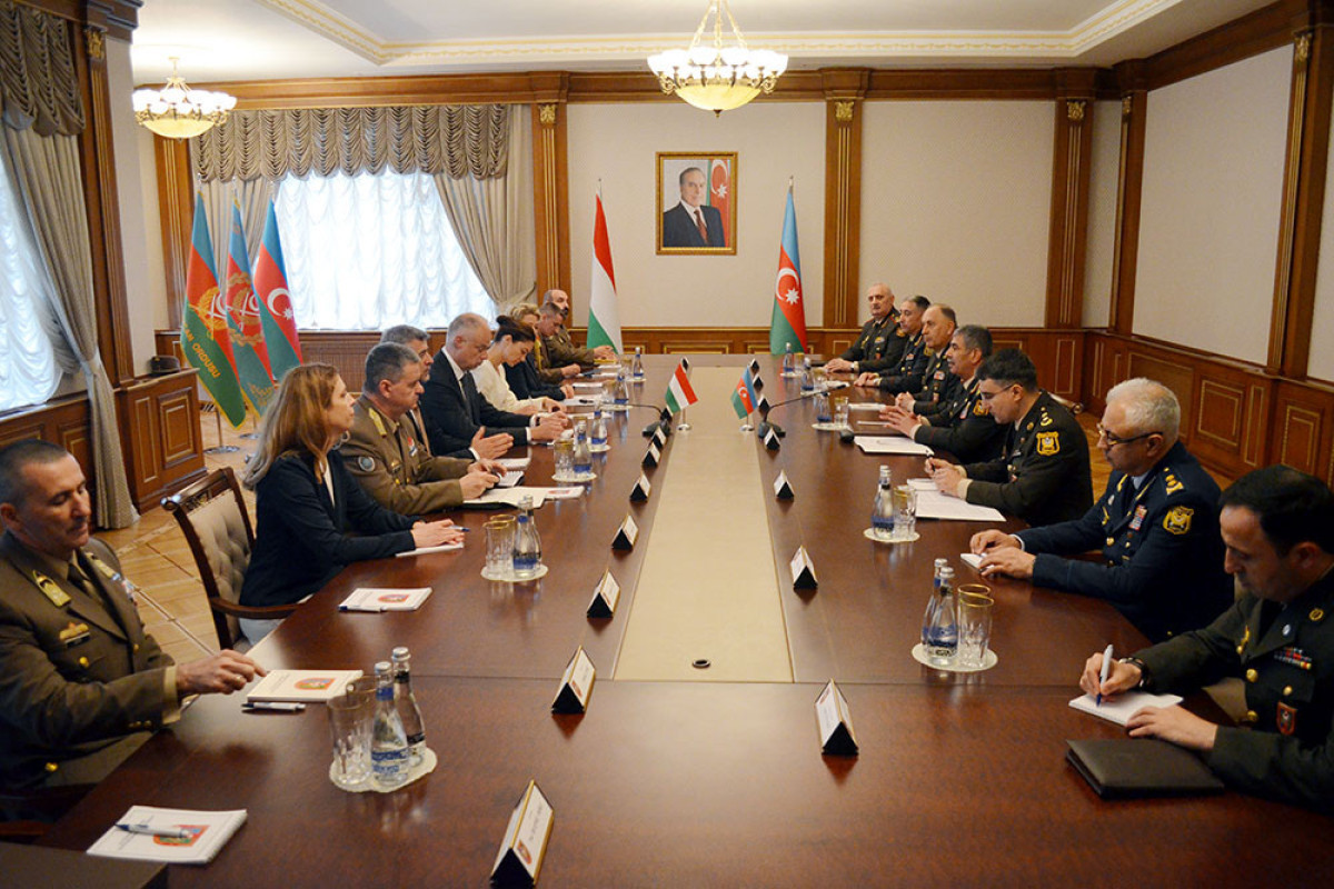 Обсуждено расширение азербайджано-венгерских военных связей-ВИДЕО 