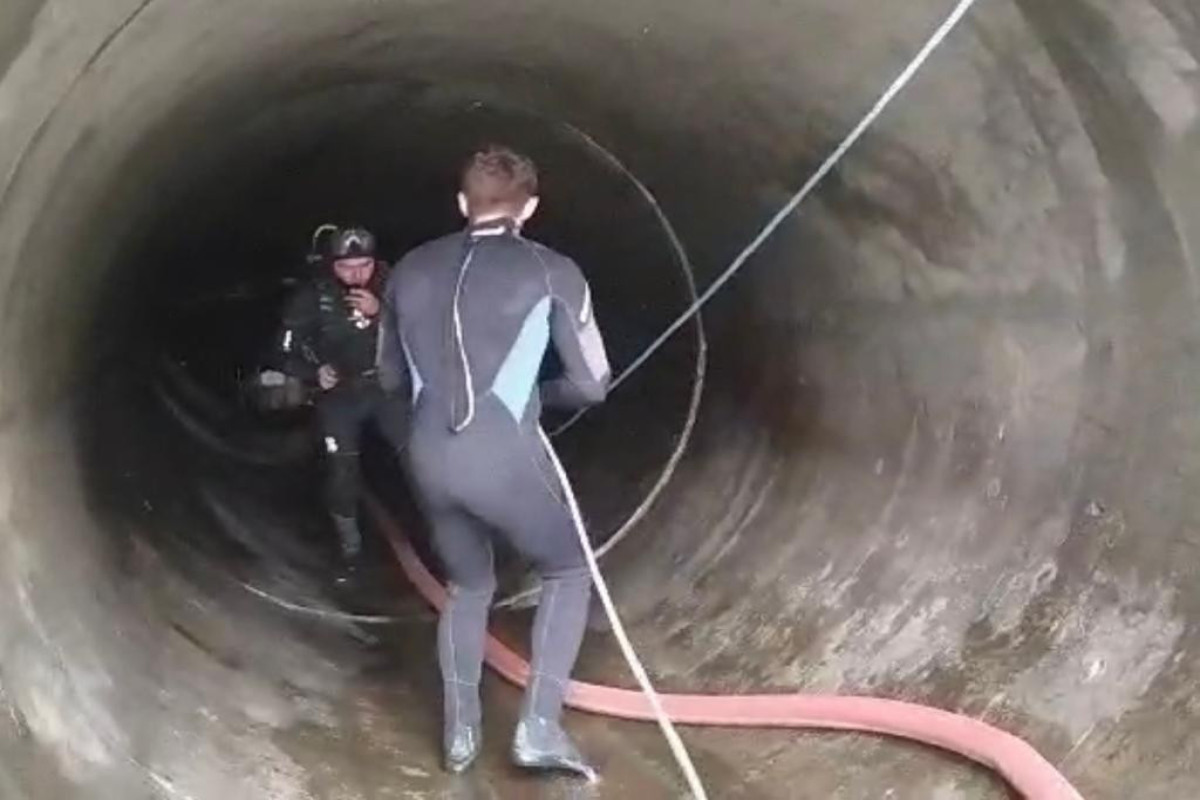Обнаружено тело десятилетнего ребенка, утонувшего в водоканале-ВИДЕО 