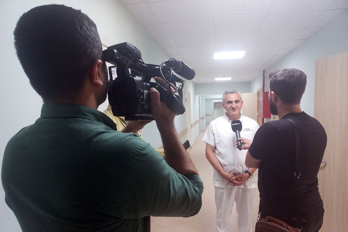 Организован медиа-тур по военно-медицинским учреждениям на освобожденных территориях