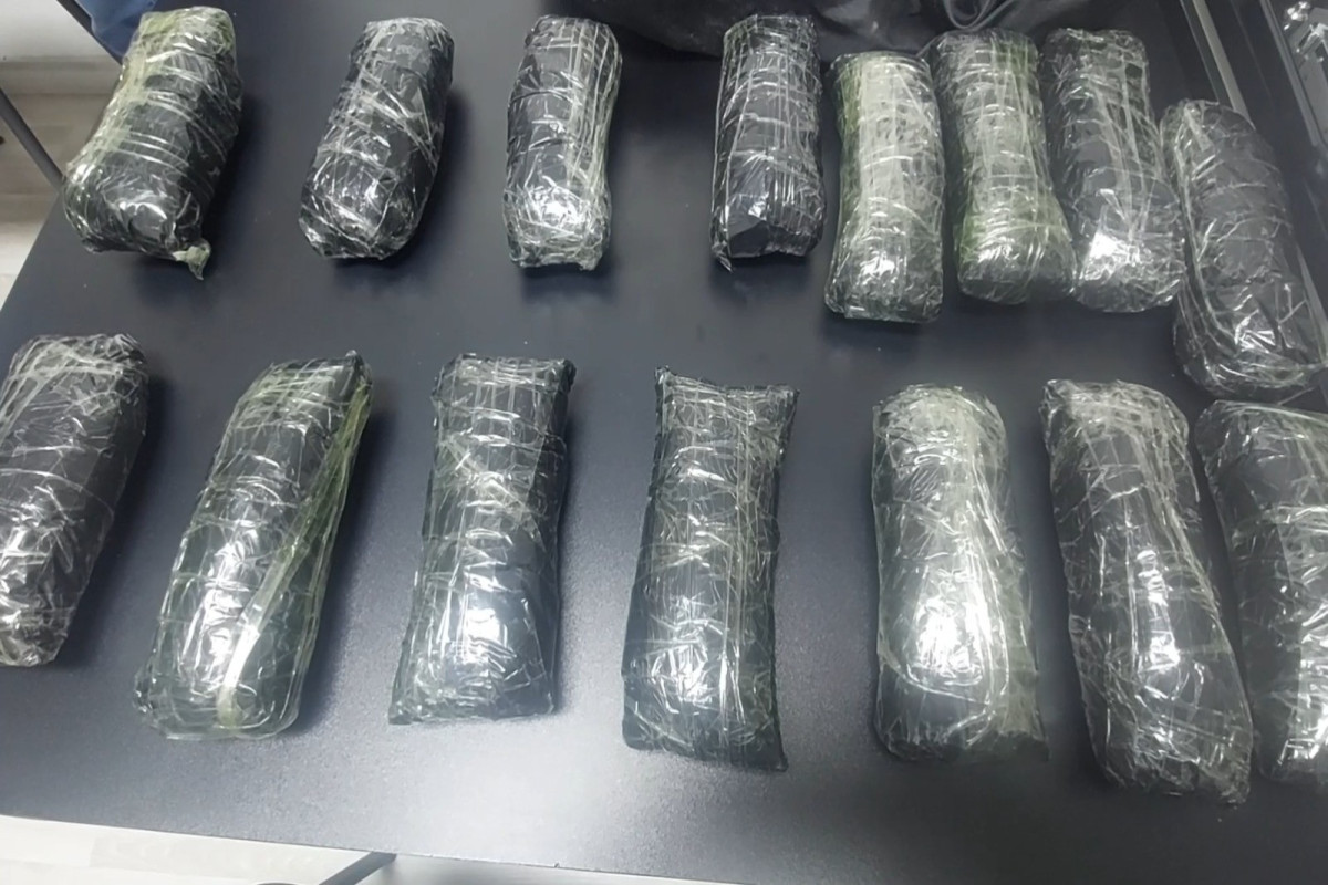 В Гяндже обнаружено 15 кг героина, ввезенного из Ирана