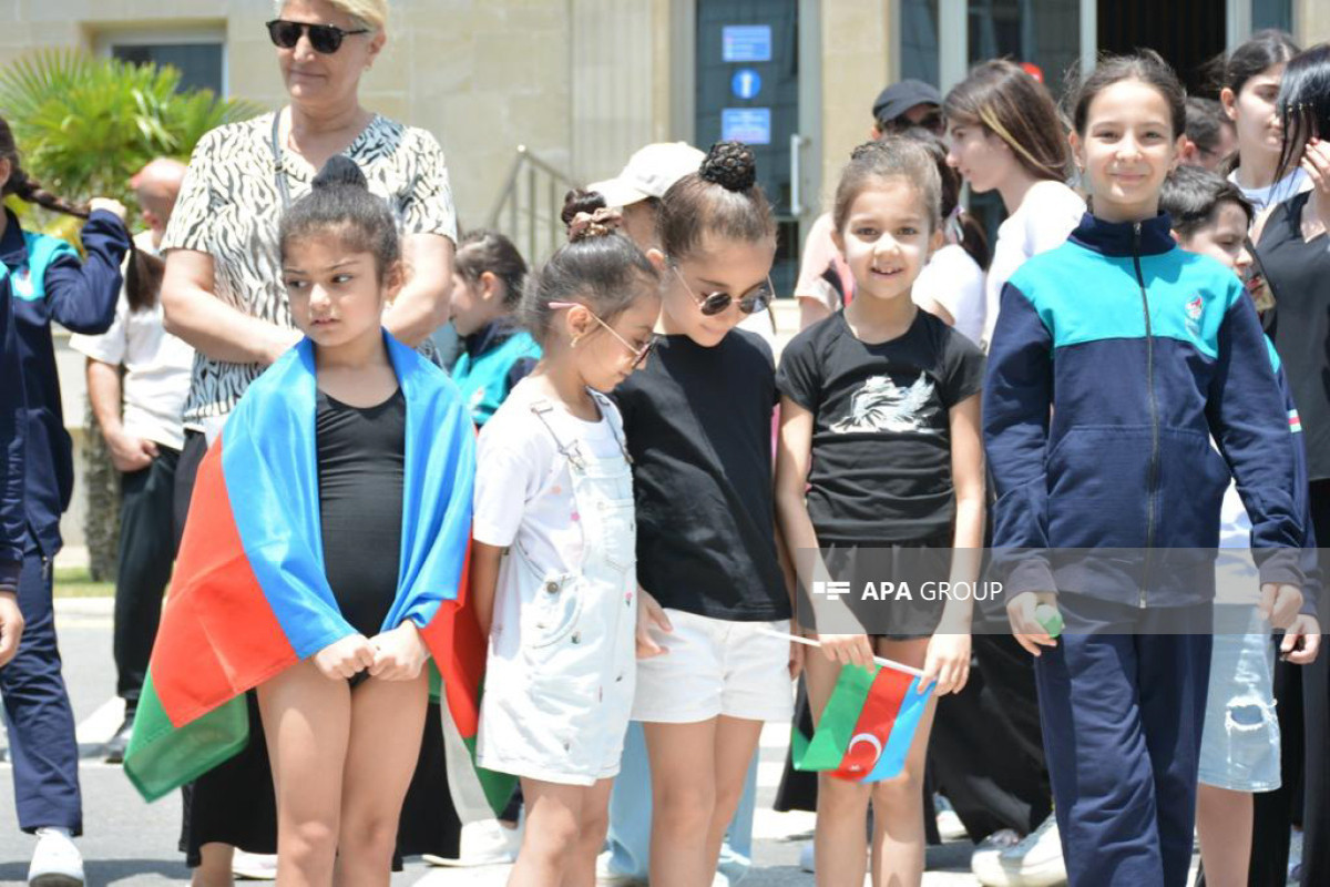 Сборная Азербайджана отправилась на Европейские игры