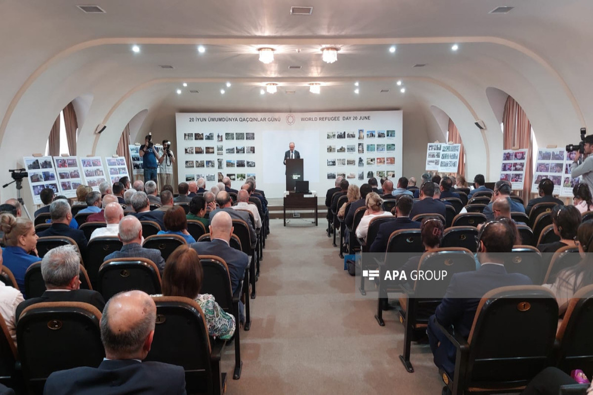 В Общине Западного Азербайджана состоялось мероприятие, посвященное Всемирному дню беженцев - ФОТО 