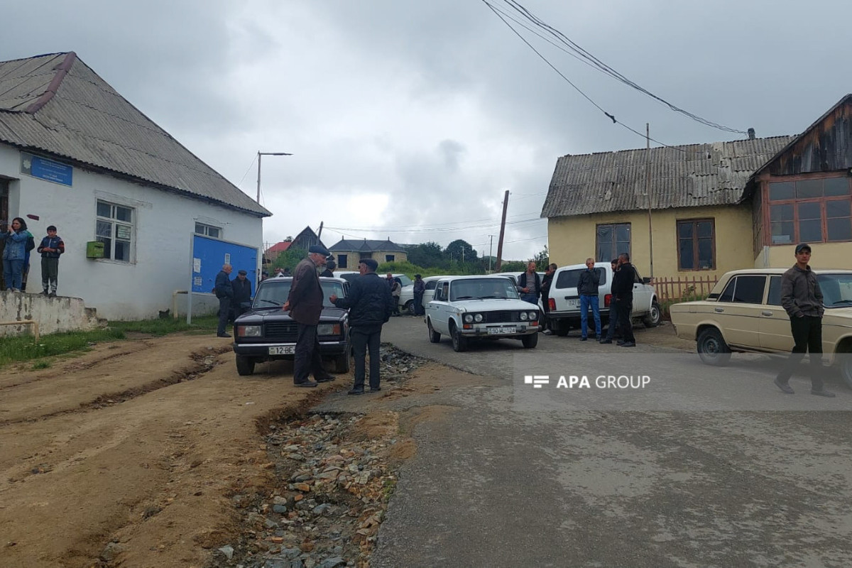 Въезд в село Союдлю Гядабейского района ограничен