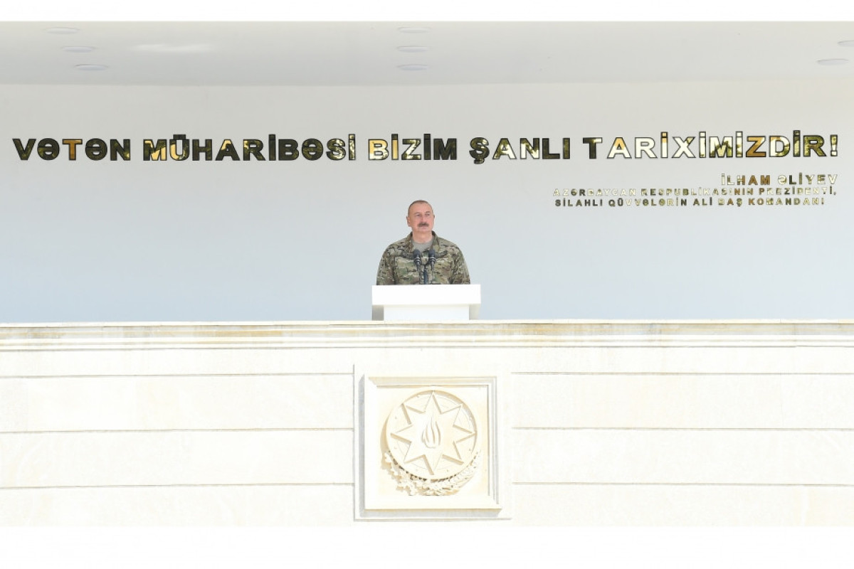 Президент Ильхам Алиев