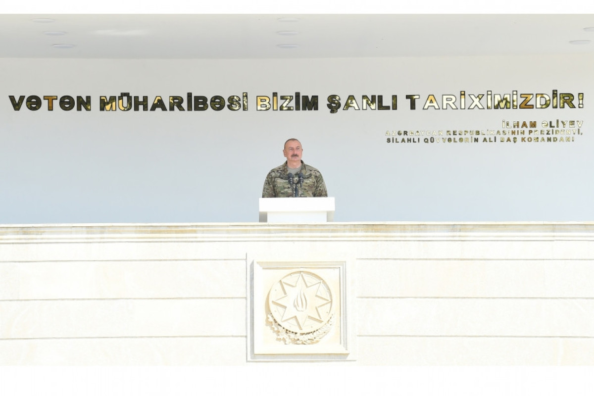 Президент Ильхам Алиев
