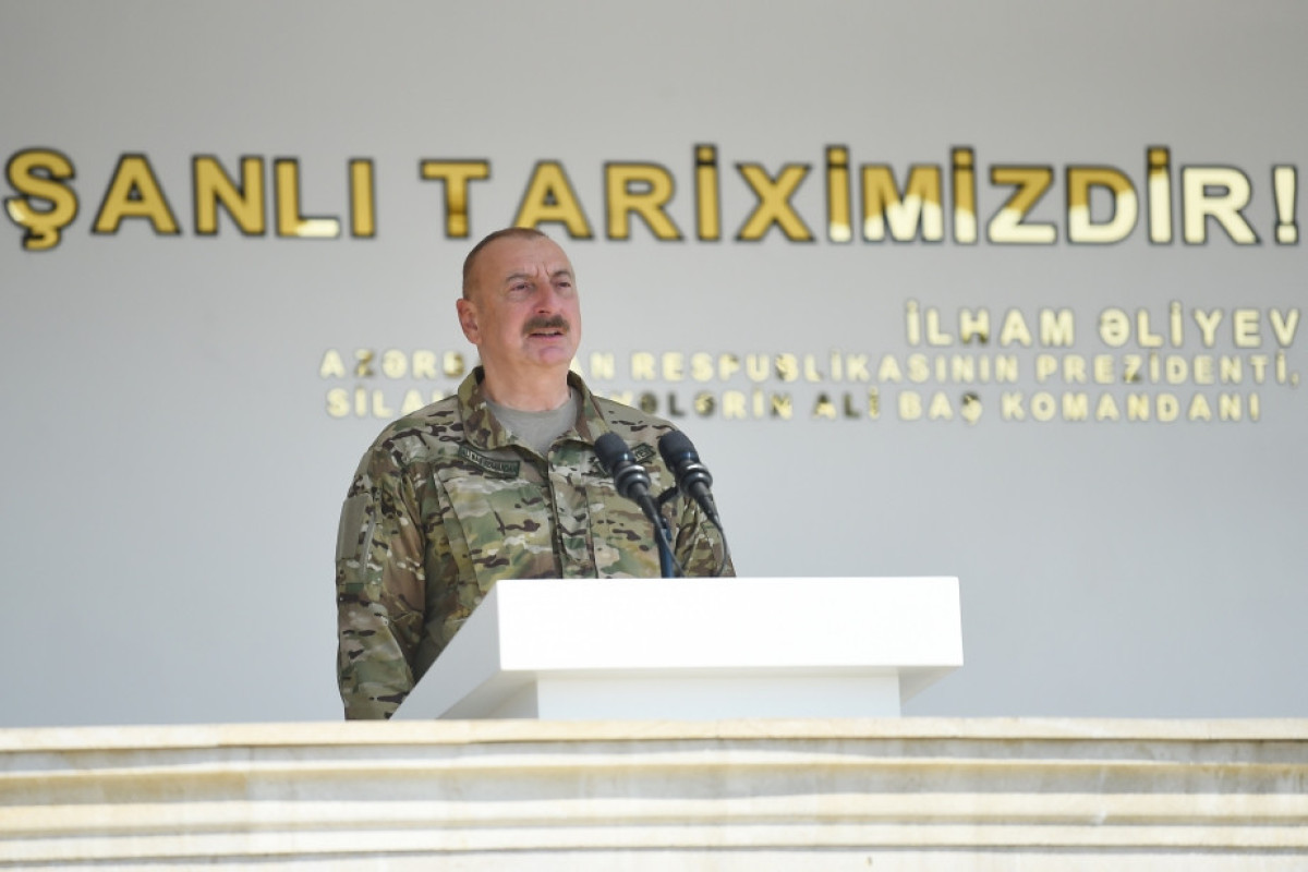 Президент Ильхам Алиев