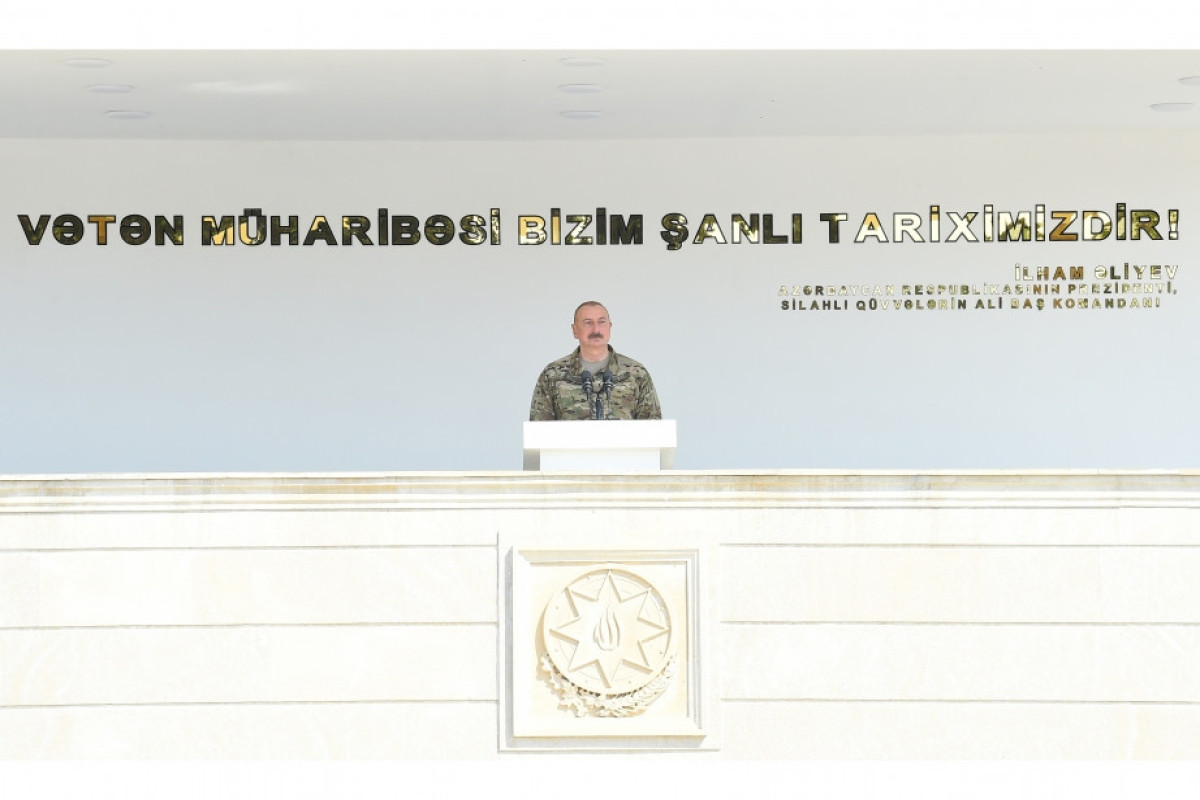 Президент Ильхам Алиев
