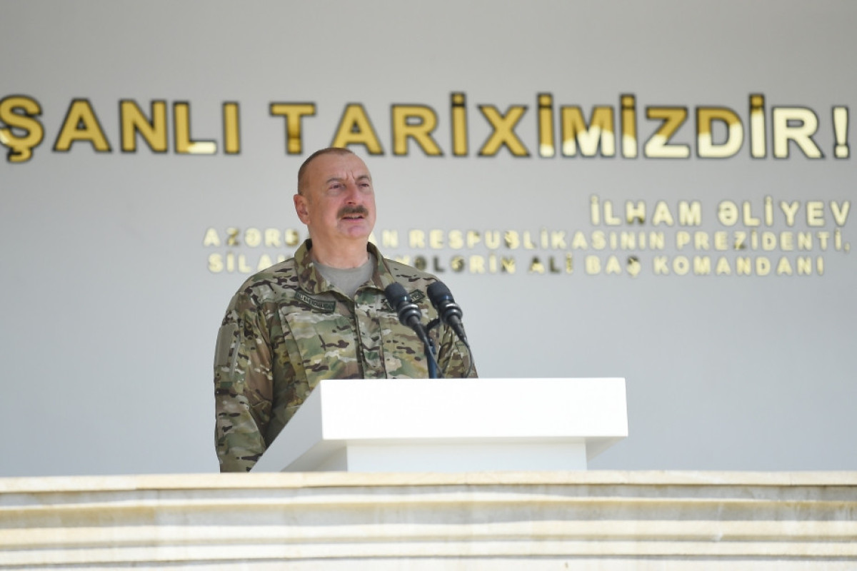 Президент Ильхам Алиев