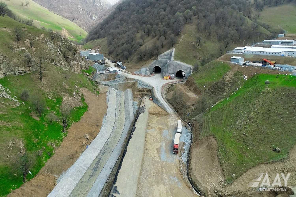 На освобожденных территориях строятся 39 автомобильных тоннелей-ВИДЕО 