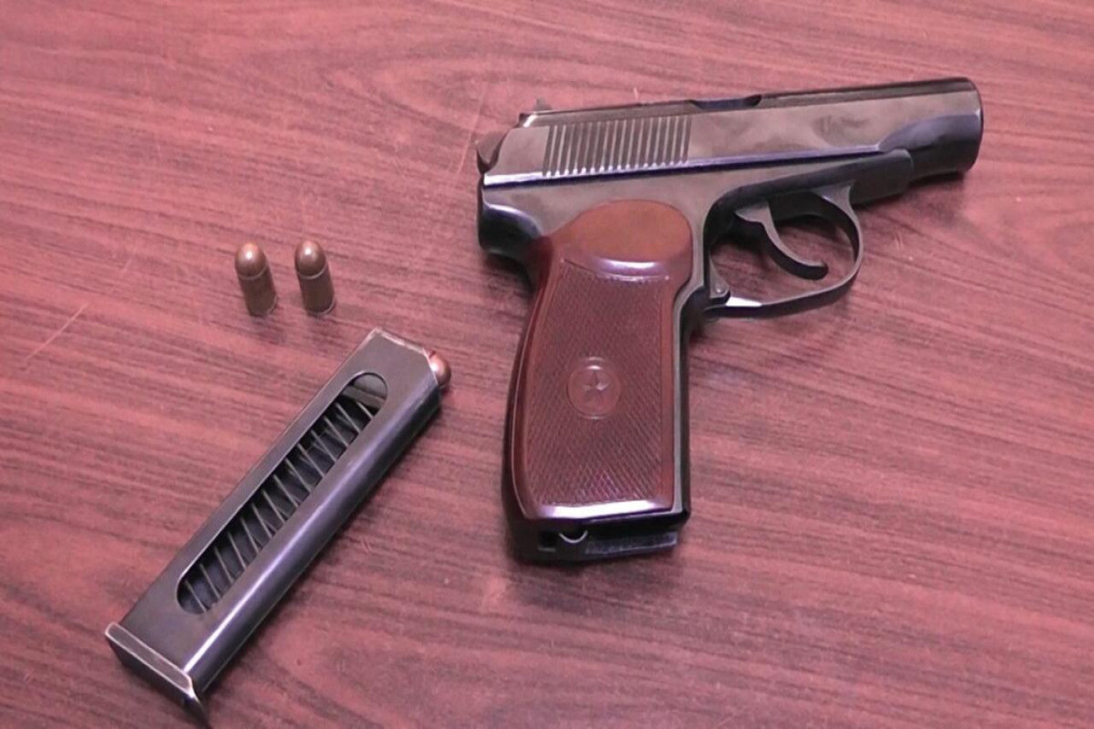 В Сумгайыте  задержан  вооруженный мужчина
