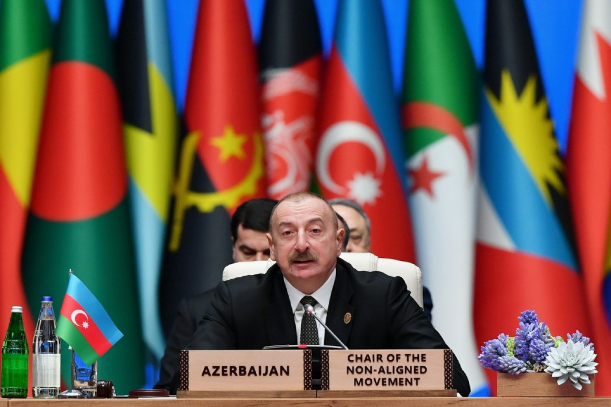 Президент Ильхам Алиев