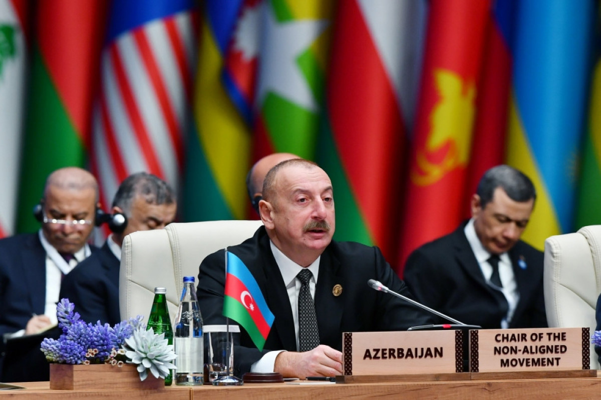Президент Ильхам Алиев