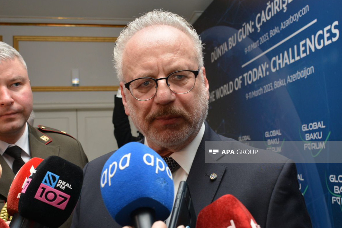 Президент Латвии Эгилс Левитс