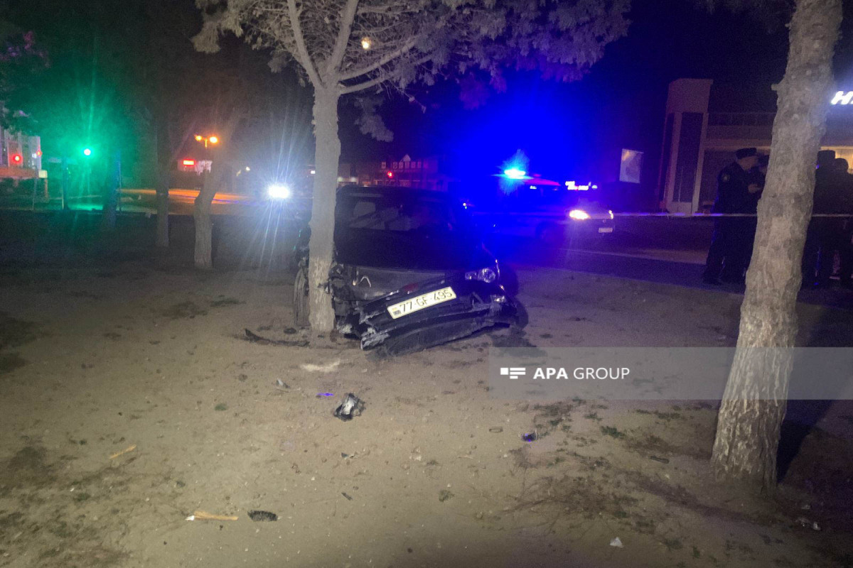 В Баку водитель умер за рулем: пострадали 6 человек -ФОТО 