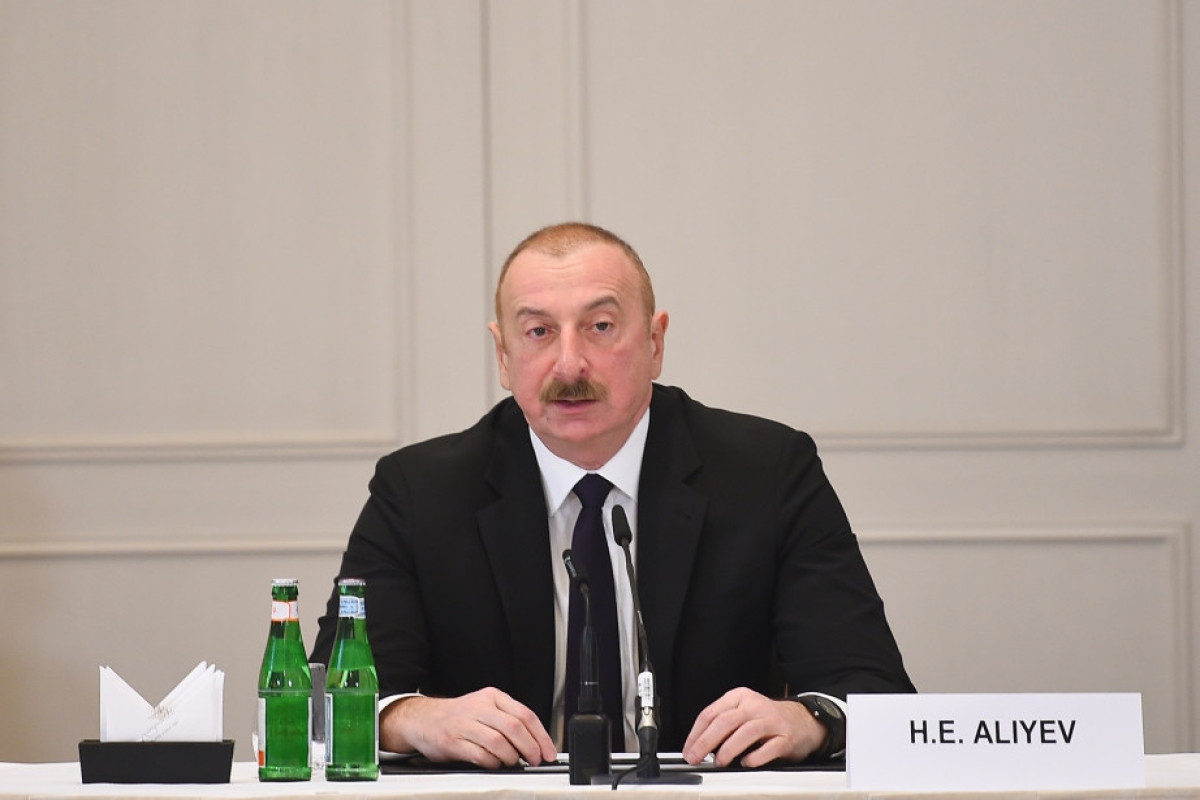 Президент Ильхам Алиев