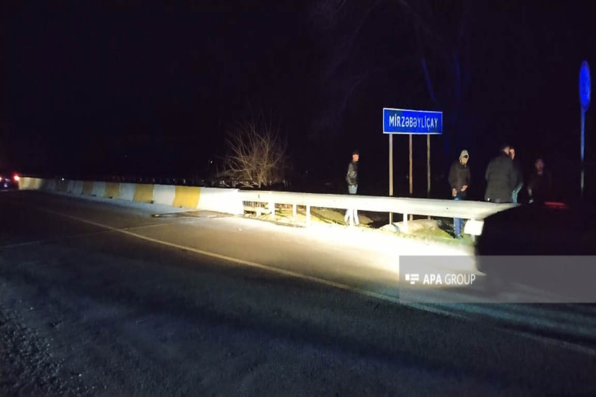В Габале произошло ДТП со смертельным исходом-ФОТО 