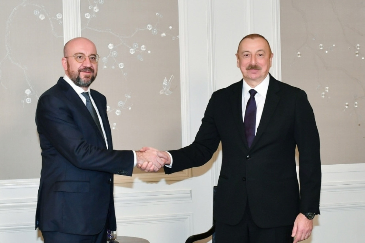 Шарль Мишель, Ильхам Алиев