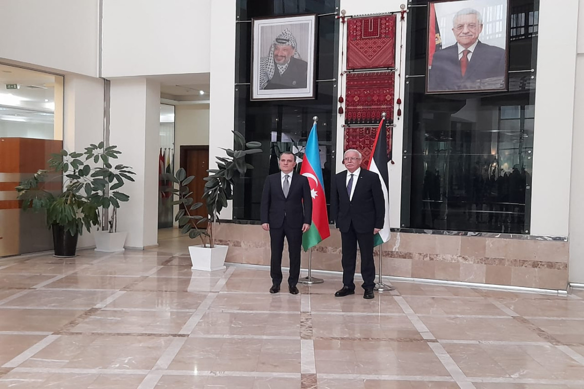 В Рамалле прошла встреча глав МИД Азербайджана и Палестины-ФОТО-ОБНОВЛЕНО-1 