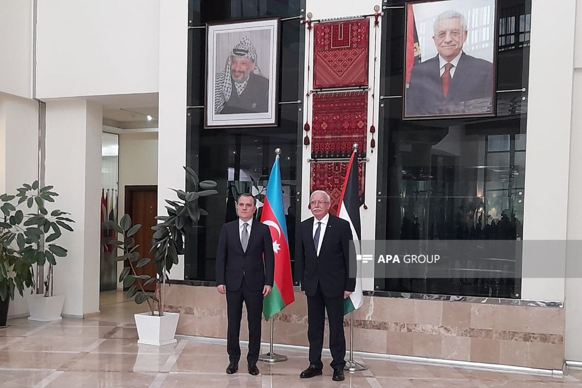 В Рамалле прошла встреча глав МИД Азербайджана и Палестины-ФОТО-ОБНОВЛЕНО-1 