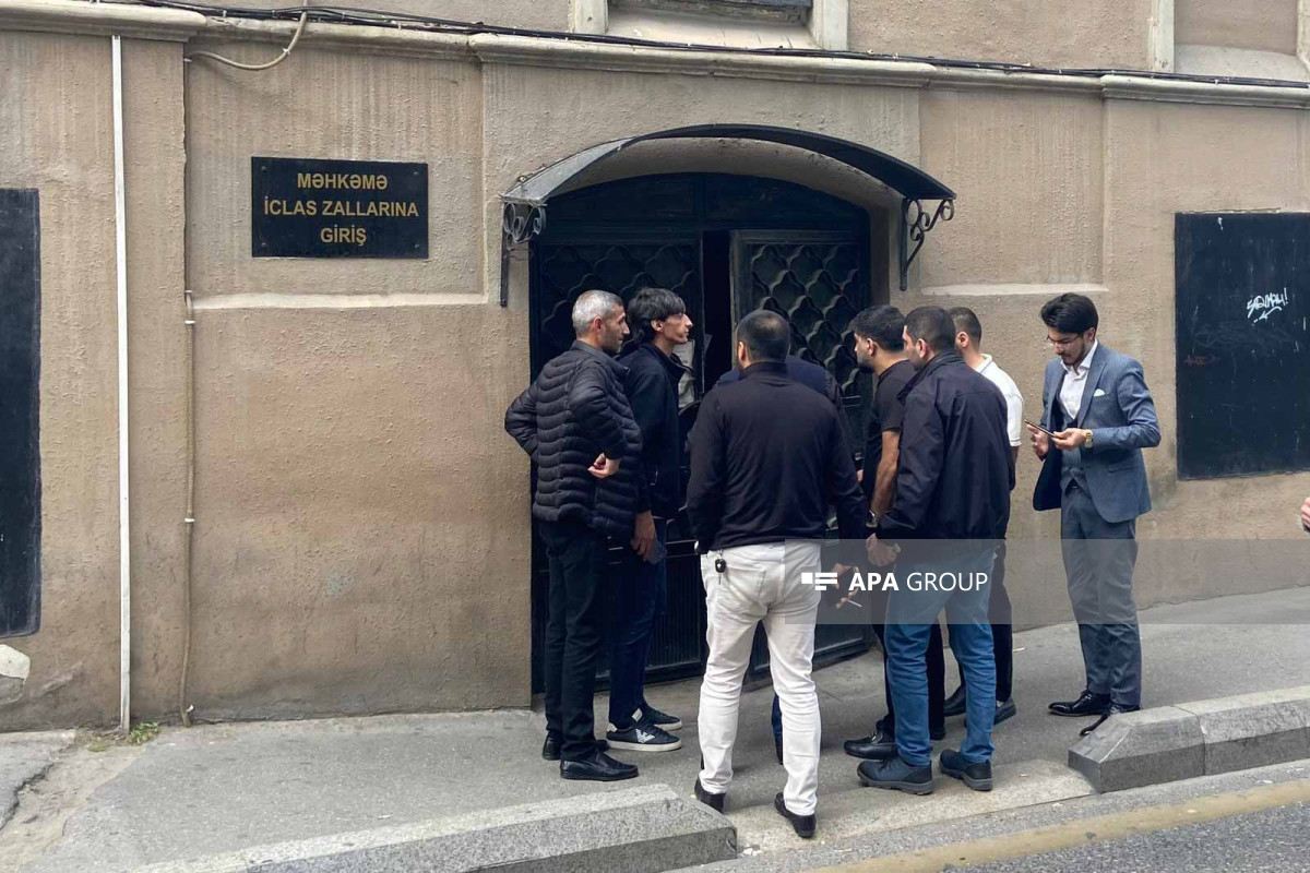 Друзья Рашада Даглы пришли в суд - ФОТО 