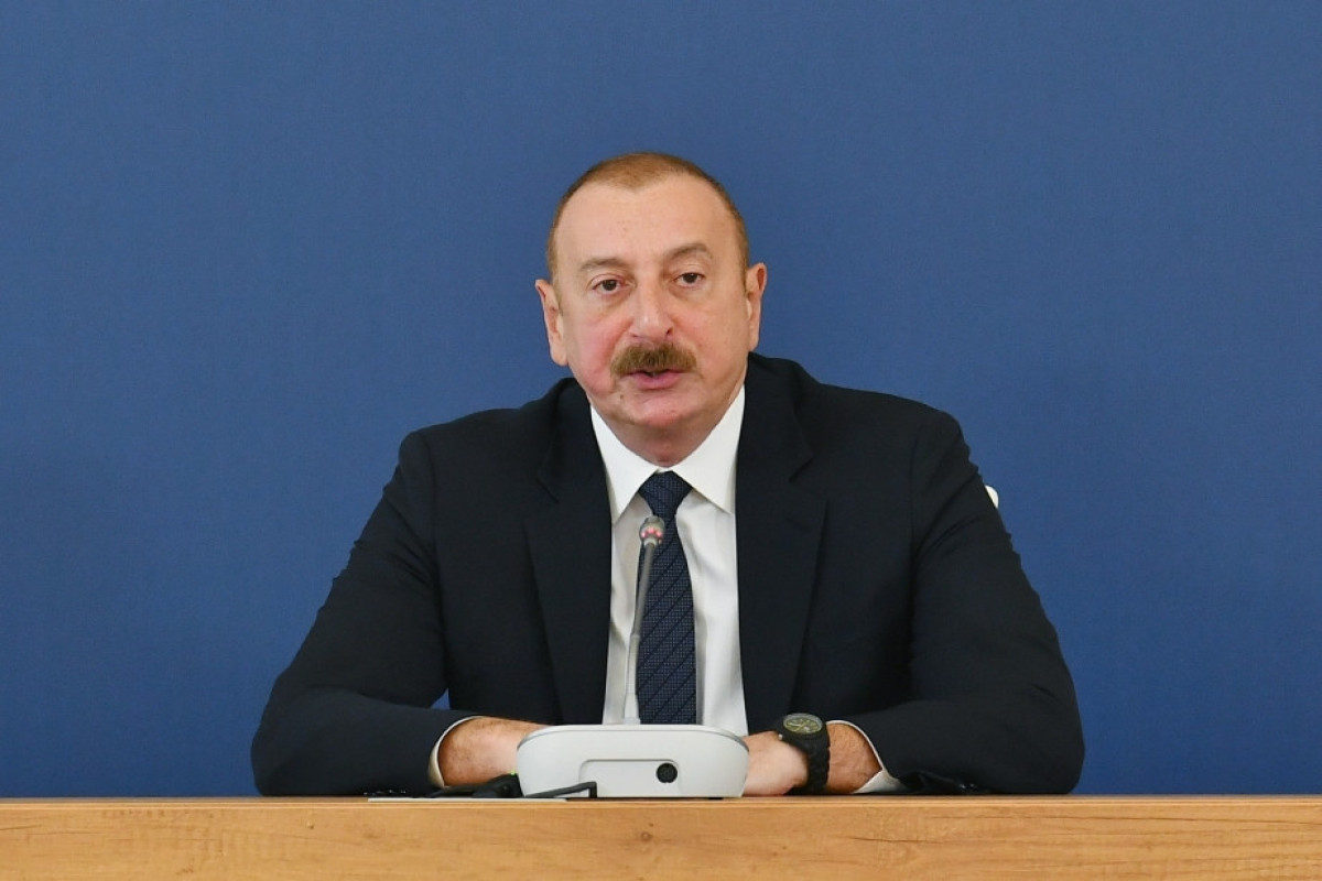 Президент Ильхам Алиев