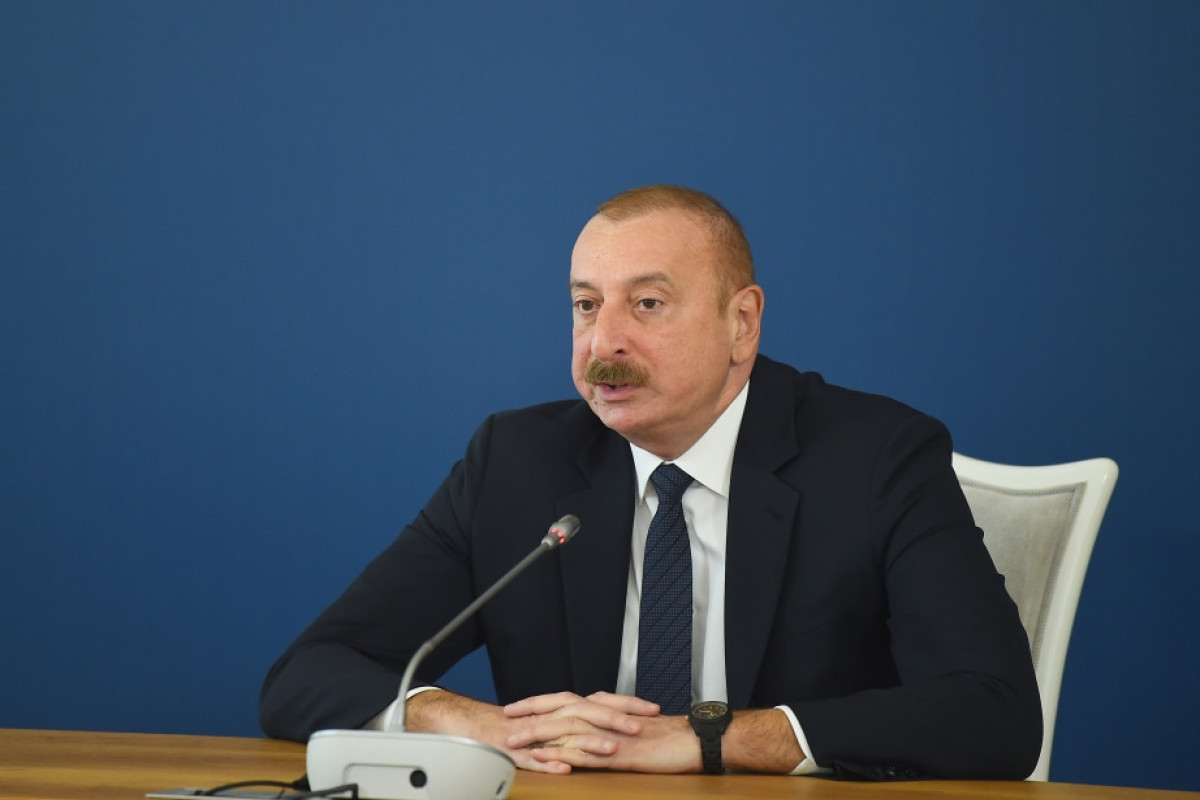 Президент Ильхам Алиев
