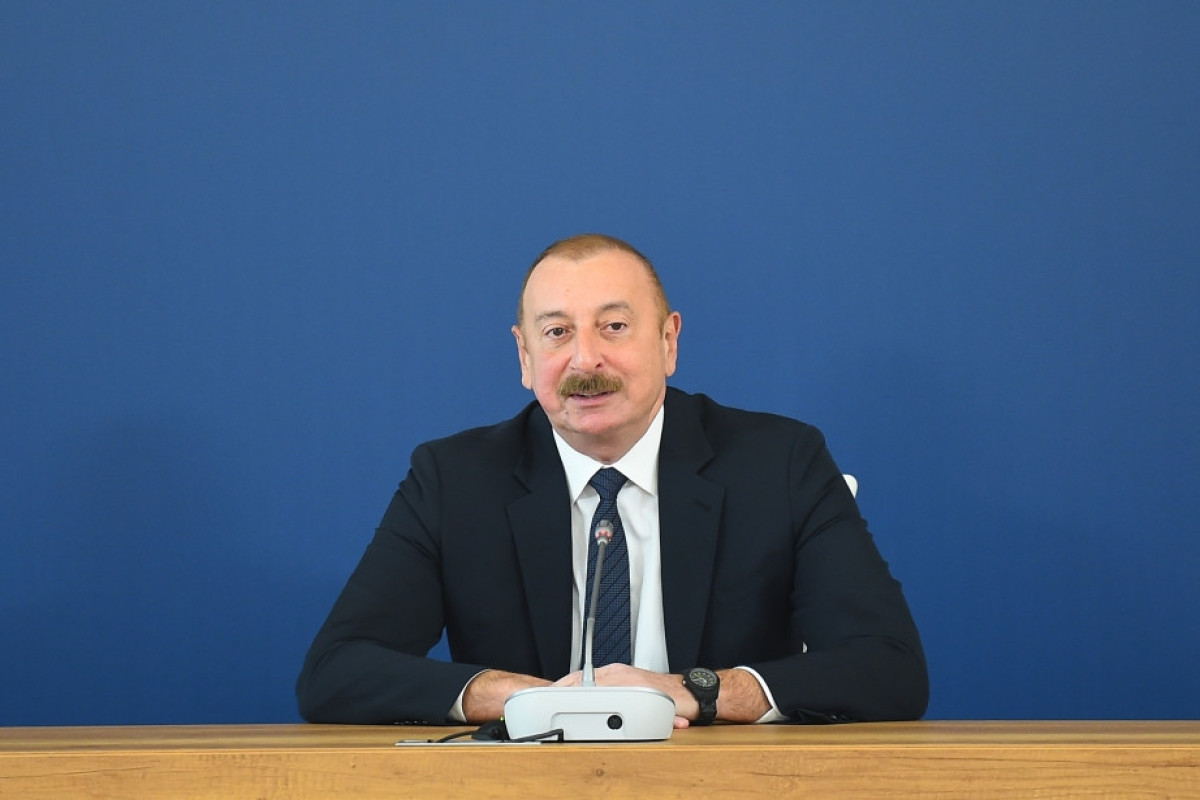Президент Ильхам Алиев