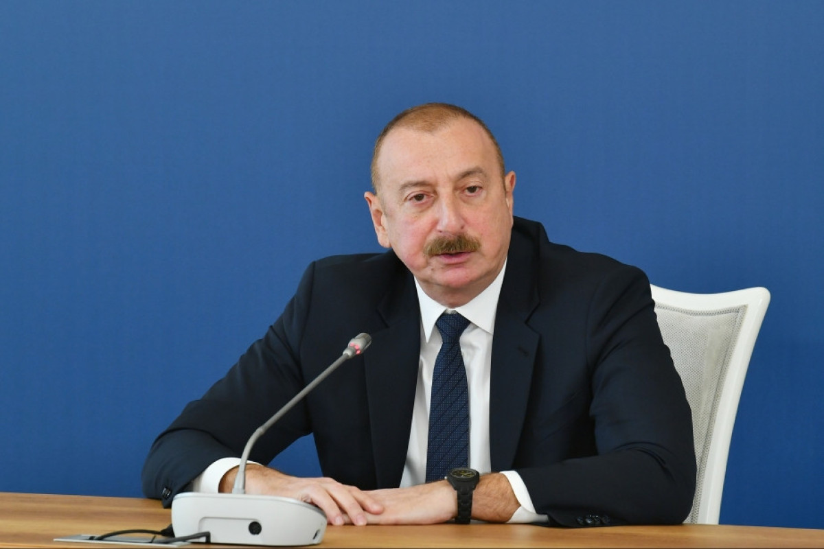 Президент Ильхам Алиев
