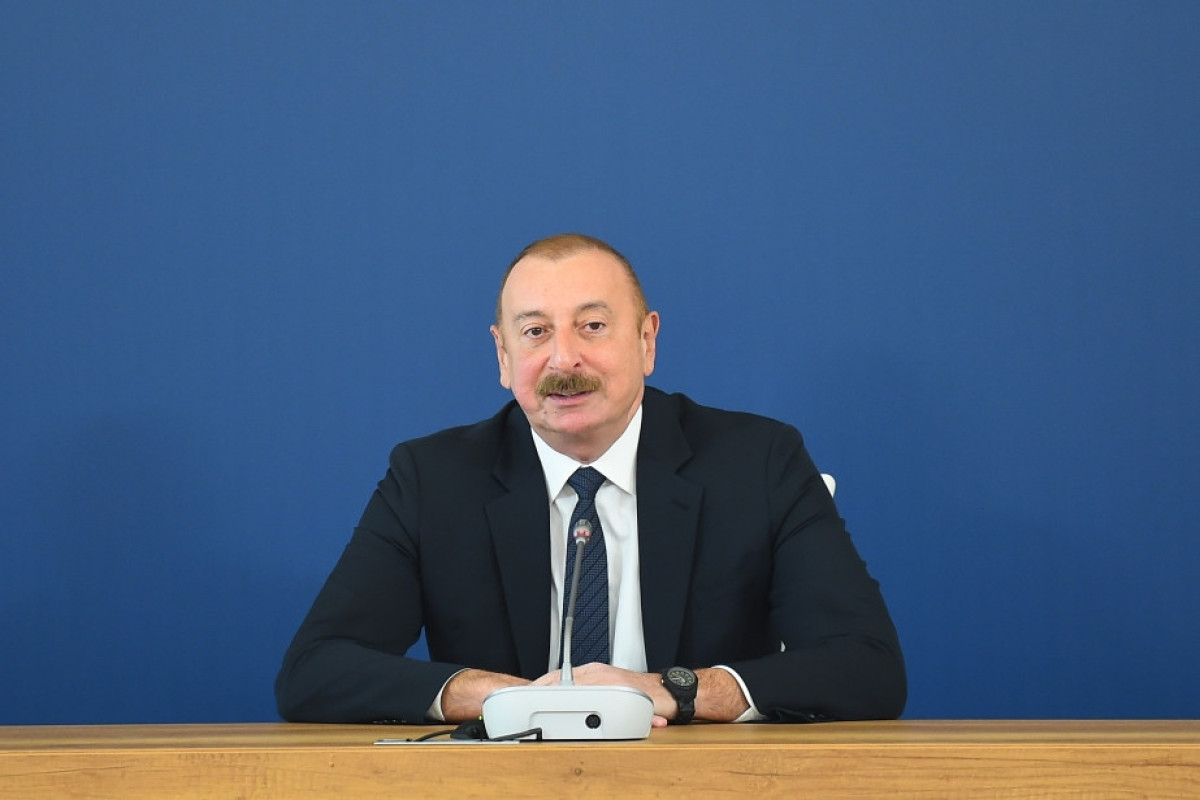 Президент Азербайджана Ильхам Алиев