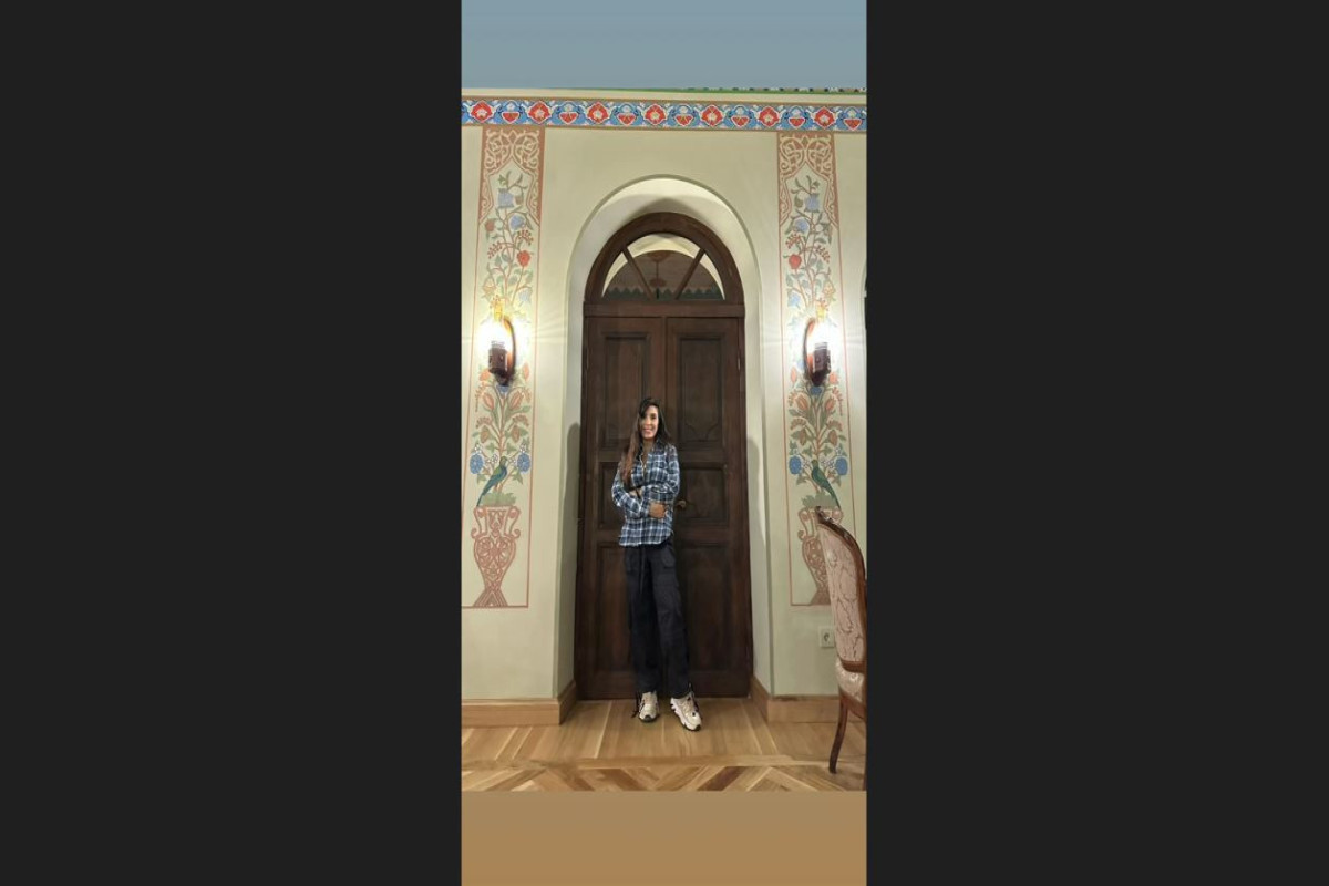 Лейла Алиева поделилась публикацией из Шуши-ФОТО 