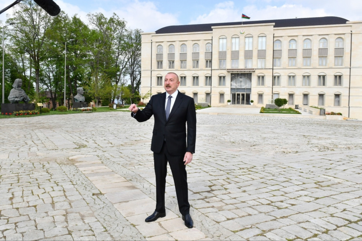 Президент: Именно в результате национальной измены и предательства в мае 1992 года Шуша была сдана врагу