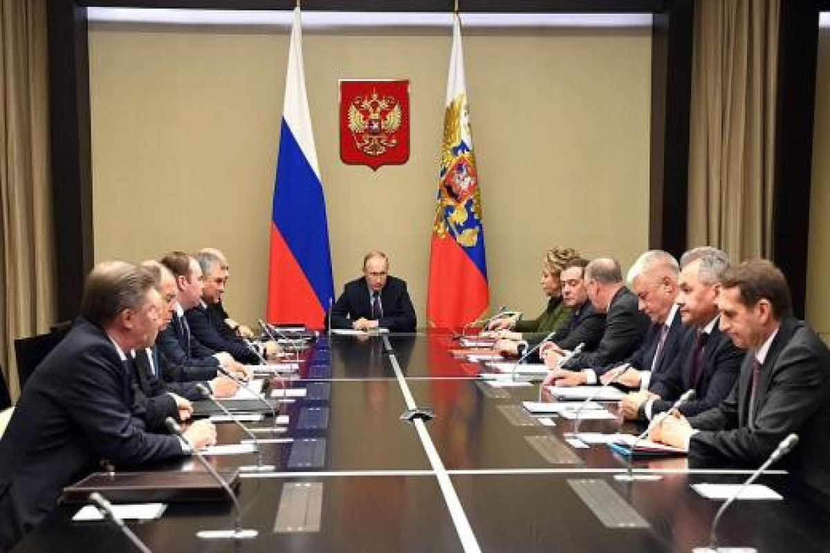 Путин проведет оперативное совещание с Совбезом РФ