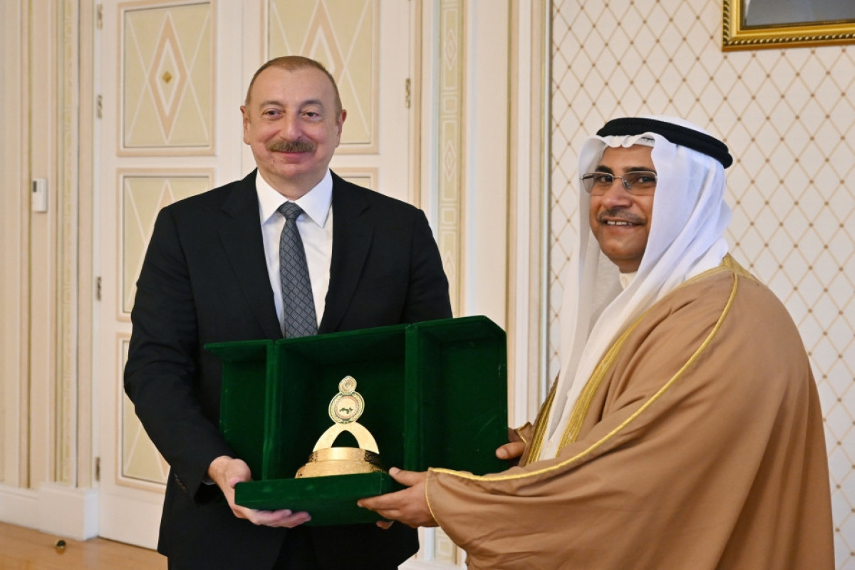 Президент Ильхам Алиев принял президента Арабского парламента