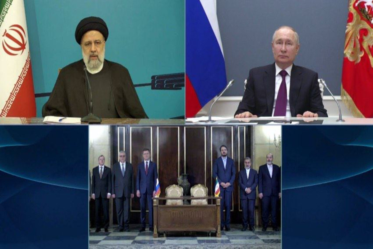 Путин и Раиси подписывают соглашение о строительстве железной дороги Решт-Астара