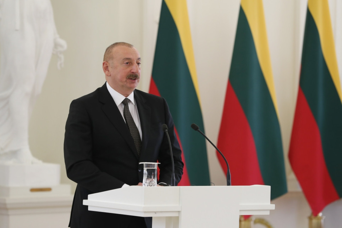 Президент Ильхам Алиев