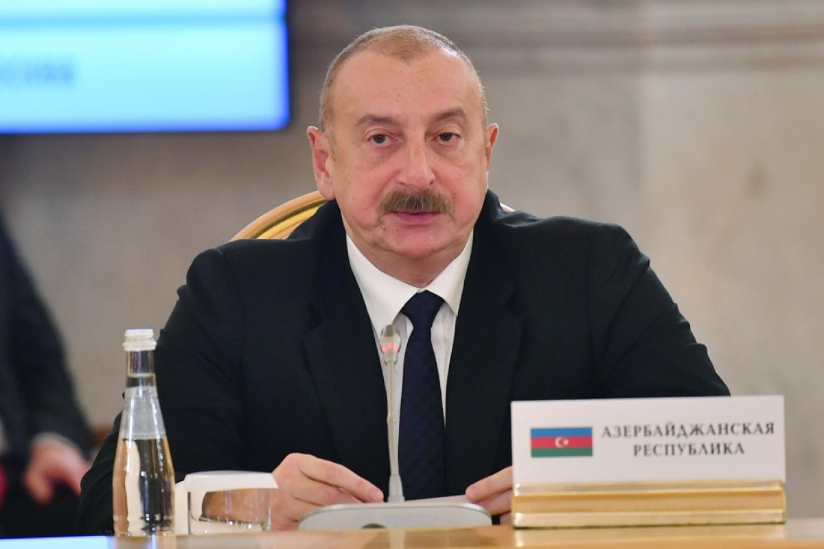 Президент Ильхам Алиев