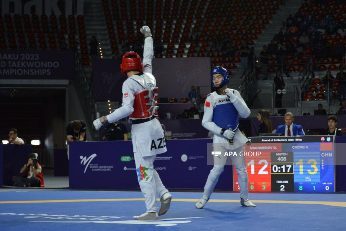 Два азербайджанских тхэквондиста выбыли из борьбы на чемпионате мира – ФОТО 