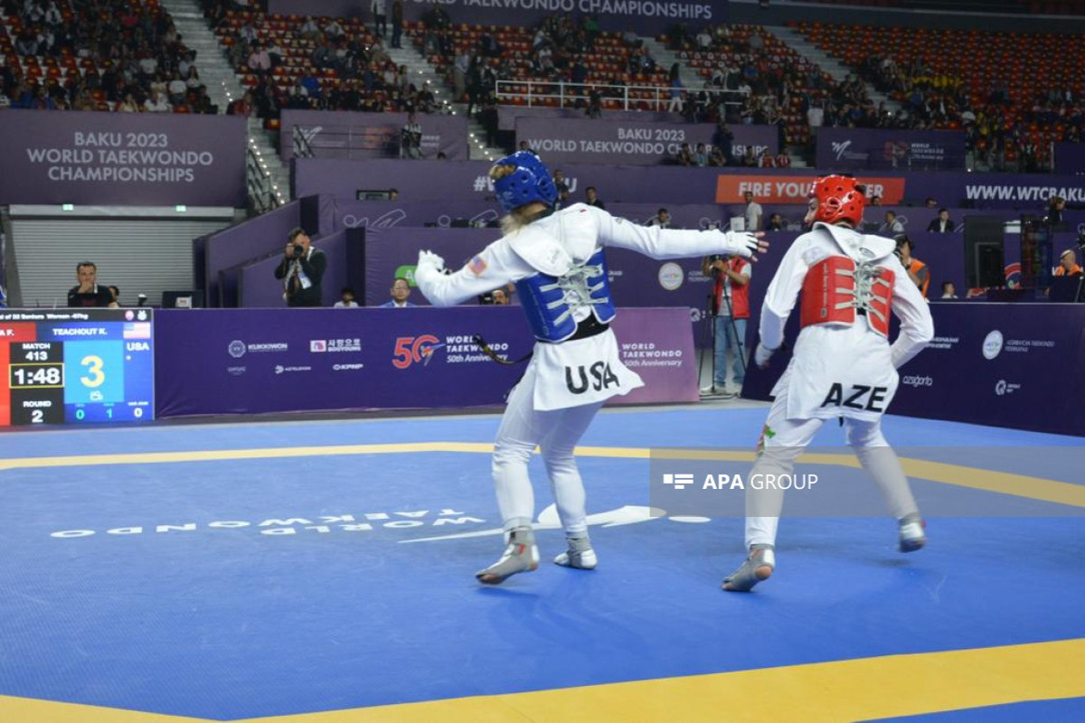 Два азербайджанских тхэквондиста выбыли из борьбы на чемпионате мира – ФОТО 