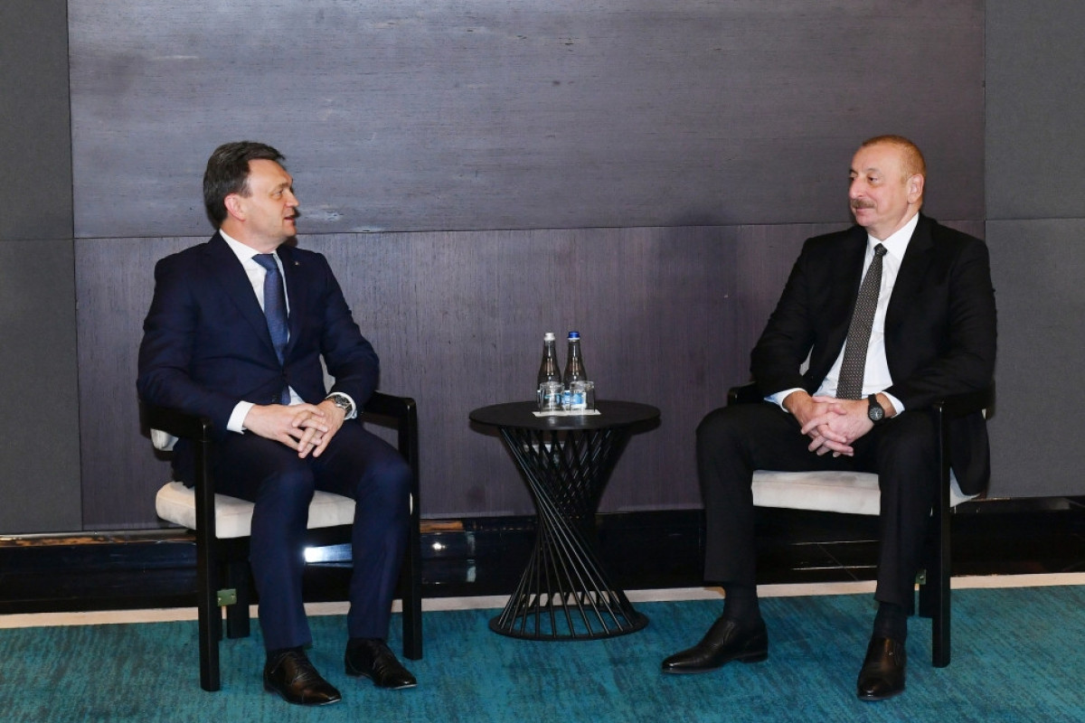 Президент Ильхам Алиев встретился с премьер-министром Молдовы в Кишиневе-ОБНОВЛЕНО 
