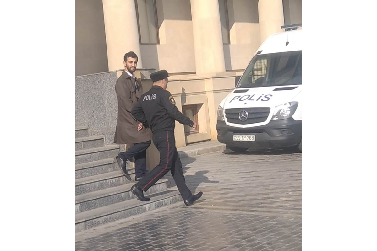 В отношении сына башгана «Мусавата» избрана мера пресечения в виде ареста
