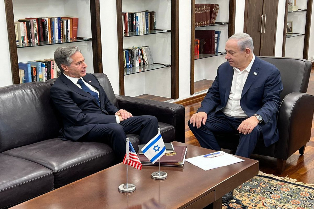 Блинкен встретится с премьером и президентом Израиля