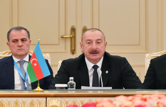 Президент Ильхам Алиев